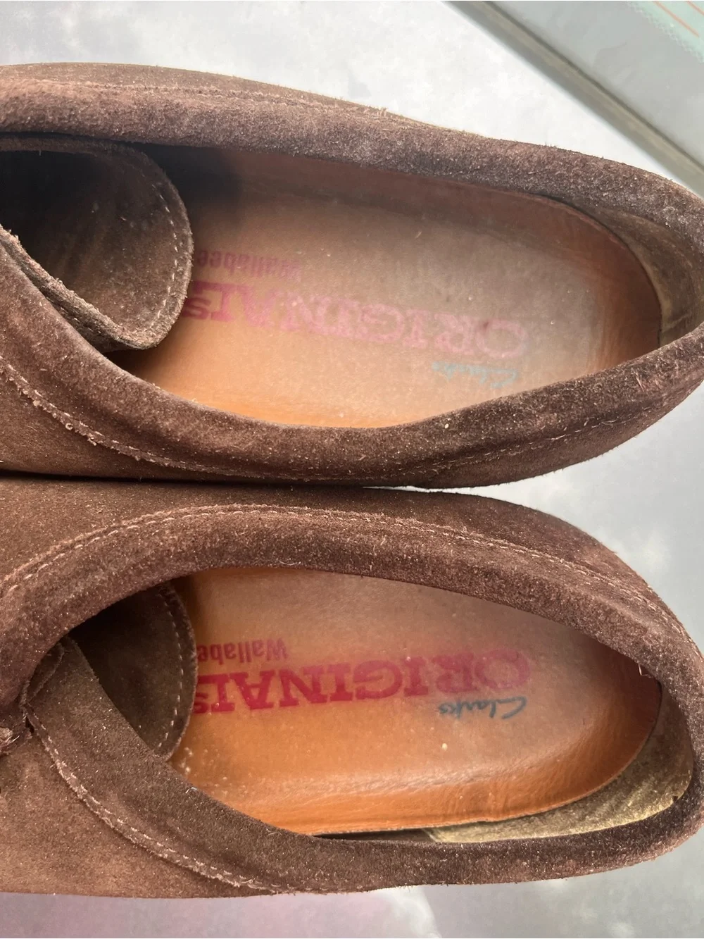 Clarks Originals Wallabee shoes women’s size 9